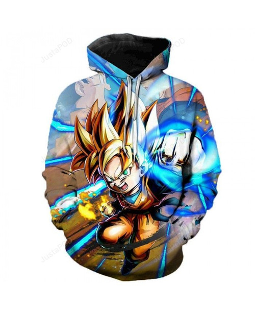 2021 Anime Dragon Ball Super 3D All Over Print Hoodie, Zip-up Hoodie