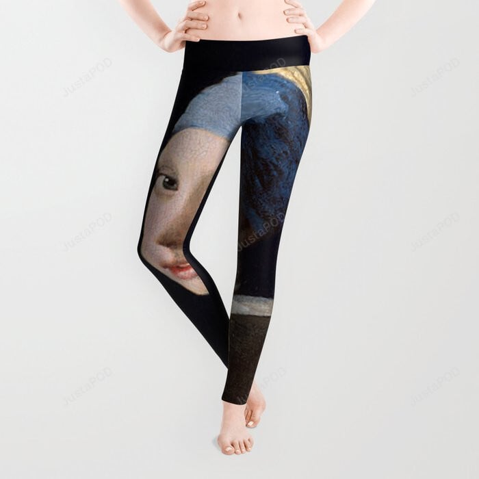 Johannaes Vermeer All Over Print 3D Legging