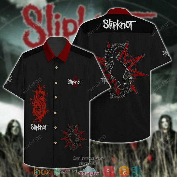Slipknot VII Short Sleeve Hawaiian Shirt