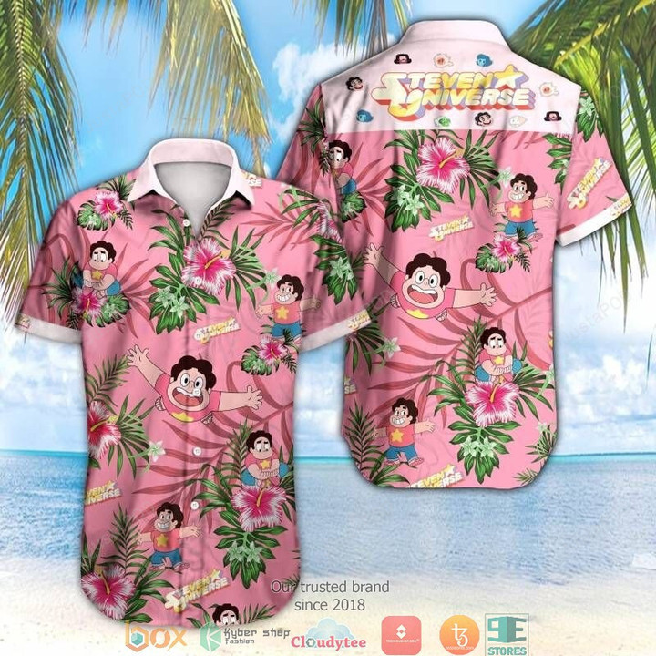 Steven Universe Short Sleeve Hawaiian Shirt