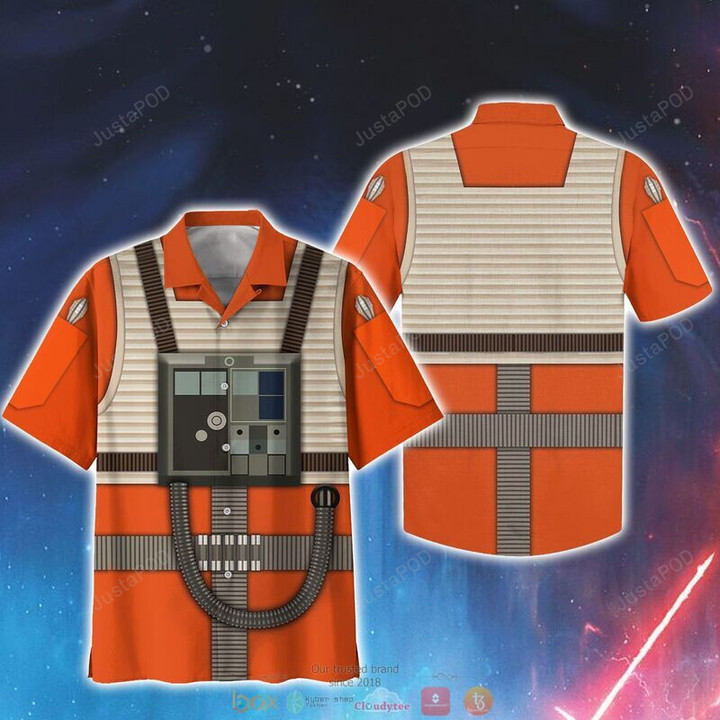 Rebel Pilot Star Wars Cosplay Hawaiian Shirt