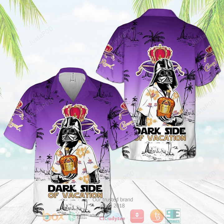 Star Wars Darth Vader Of Vacation Crown Royal 3d Hawaiian Shirt
