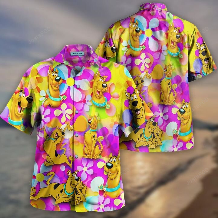 Lets Dance In The Sun Scooby Doo Hawaiian Shirt