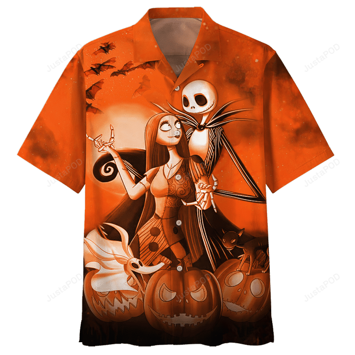 Jack Skellington And Sally Halloween Shirt