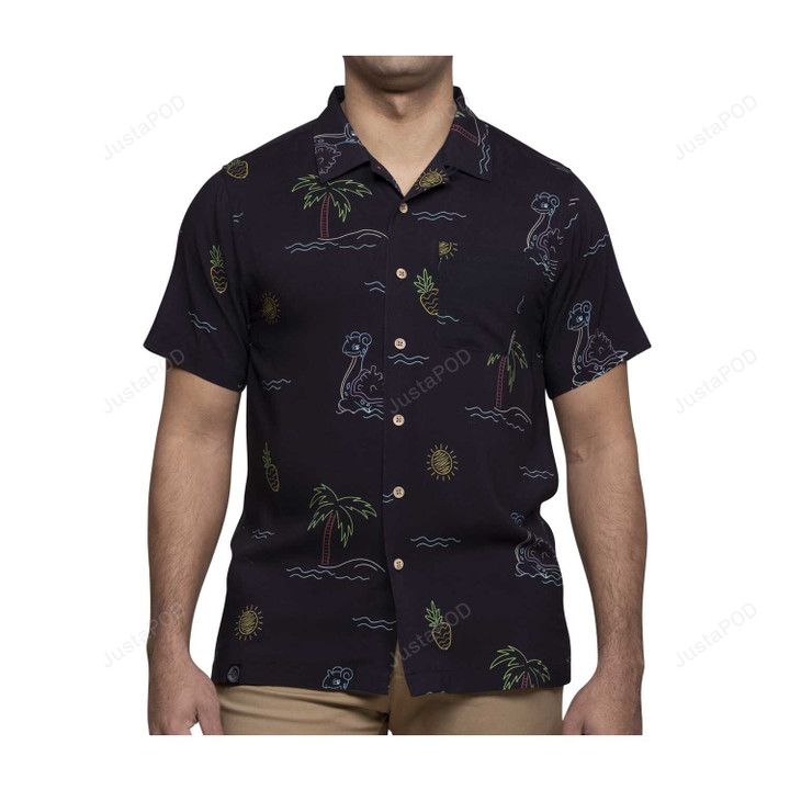 Pokémon Tropical Lapras Neon Hawaiian Shirt