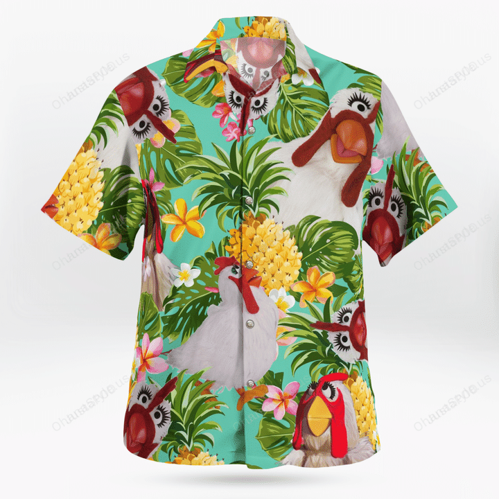 Camilla The Chicken Hawaiian Shirt
