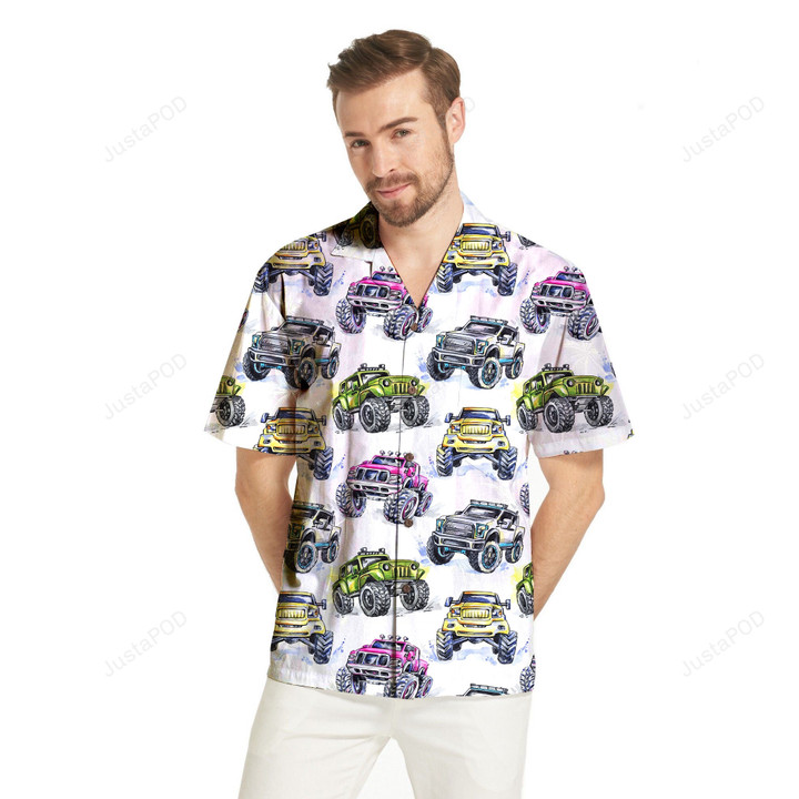 Love Truck Hawaiian Shirt