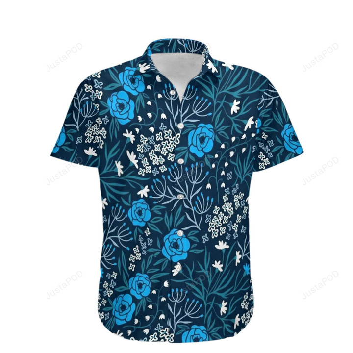 Pattern Flower Love Hawaiian Shirt