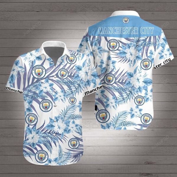 Manchester City Hawaiian Shirt