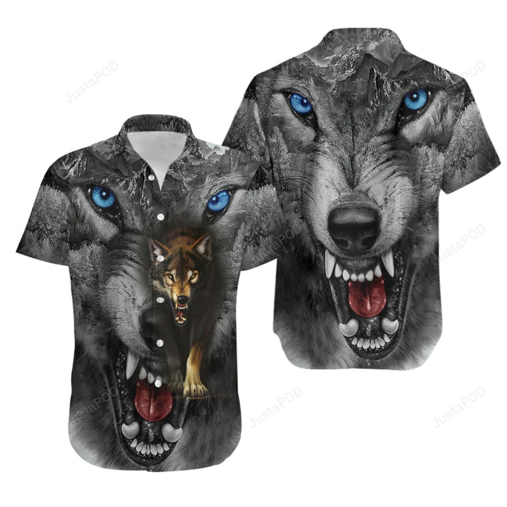 Love Wolf Hawaiian Shirt