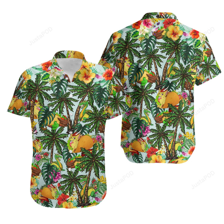 Love Dragon Tropical Hawaiian Shirt