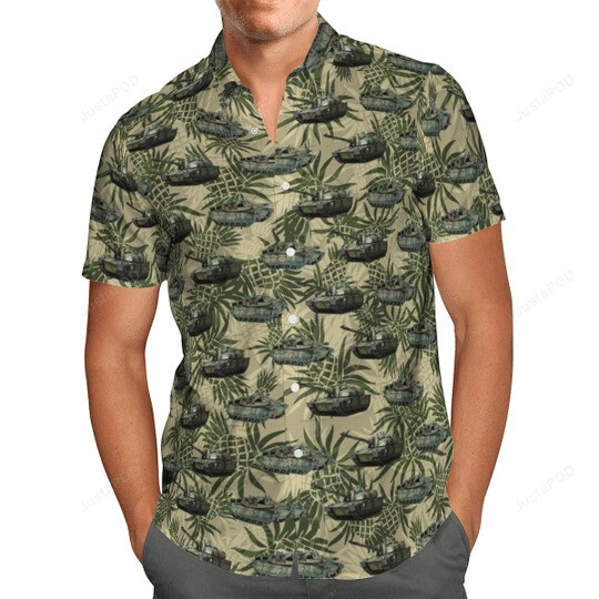 Leclerc French Army Hawaiian Shirt