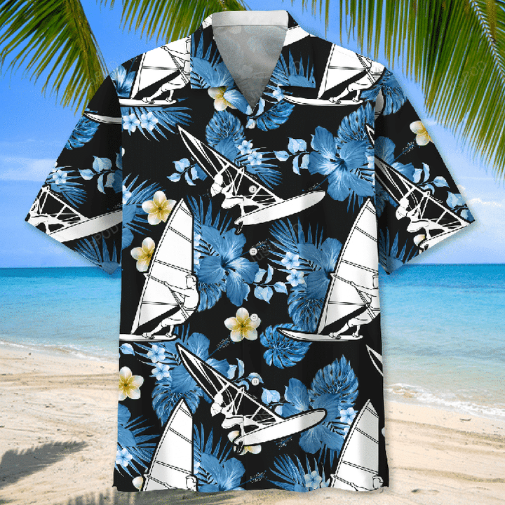 Windsurfing Natute Hawaiian Shirt
