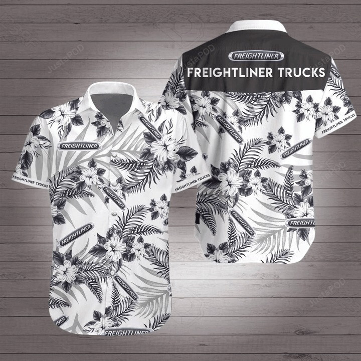 Freightliner Trucks Hawaiian Shirt