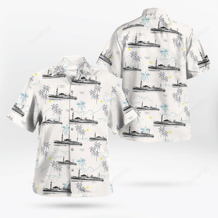Australian Navy Hospital Ship AHS Manunda Hawaiian Shirt, Australia Army Hawaiian Shirt, Gift Hawaiian Shirt For Husband, Gift For Dad