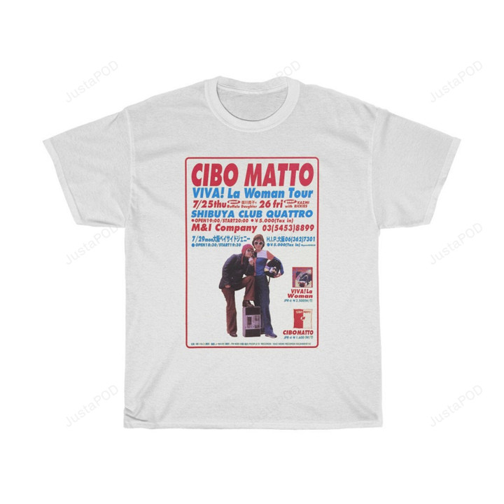 Cibo Matto Viva! La Woman Shirt, Viva! La Woman Album Tshirt, Cibo Matto Fans Merch, Music Lovers