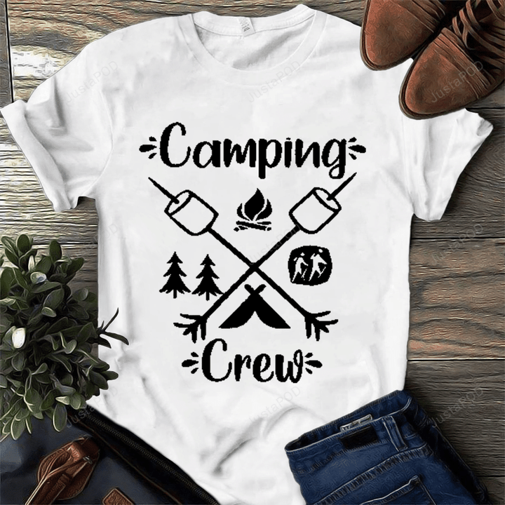 Hiking Shirt, Camping Crew Shirt, Camping Team Shirt, Camping Shirt, Camping Lover Shirt, Camping Group Shirt, Adventure Shirt, Camping Gifts, Gifts For Friends
