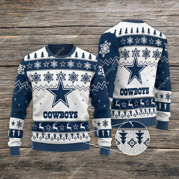 NFL Dallas Cowboys Christmas Ugly Sweater Sweatshirt