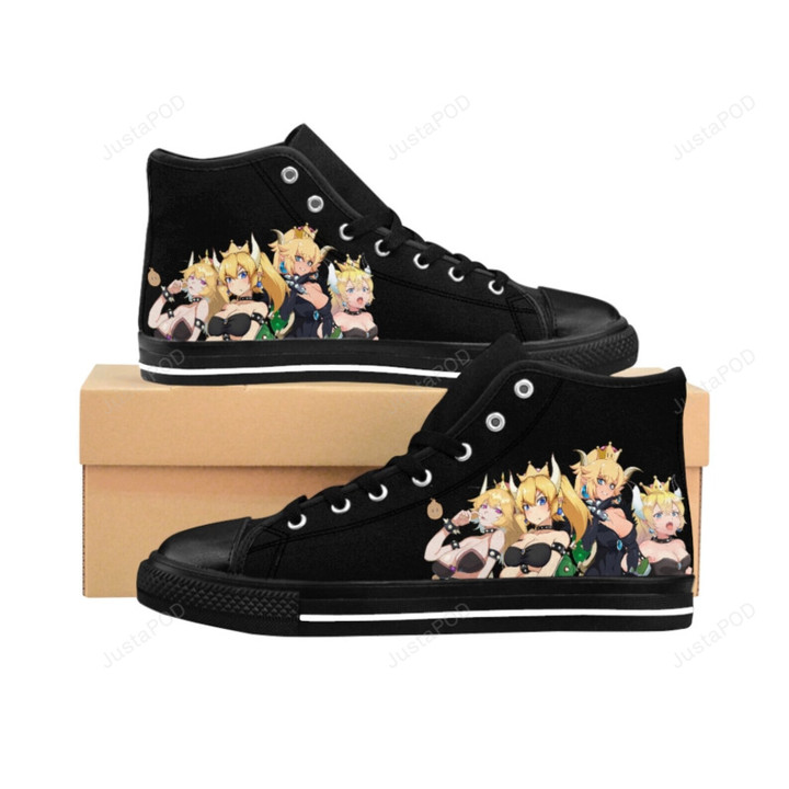 Bowsette Character High Top Shoes