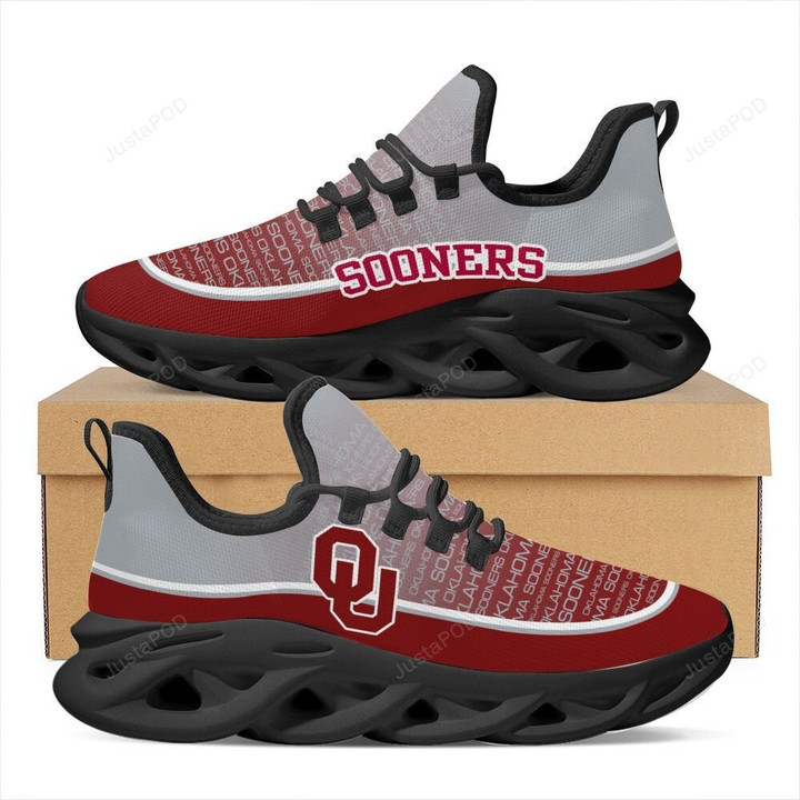 Oklahoma Sooners NCAA Max Soul Shoes