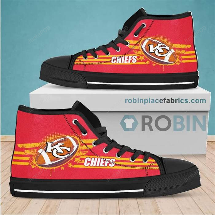 Kansas City Chiefs High Top Shoes