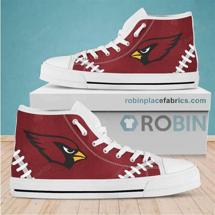 Arizona Cardinals Red White High Top Shoes