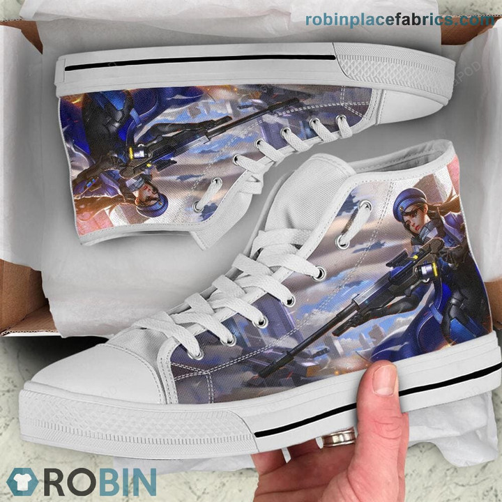 Overwatch Canvas High Top Shoes