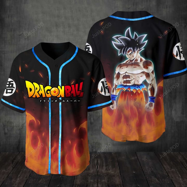 Son Goku Baseball Jersey Shirt