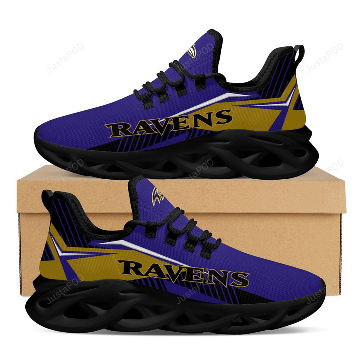 Baltimore Ravens NFL Max Soul Shoes