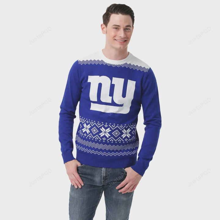 FOCO NFL Men's New York Giants 2021 Ugly Sweater