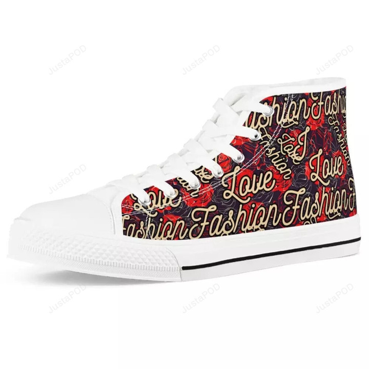 Rose High Top Shoes