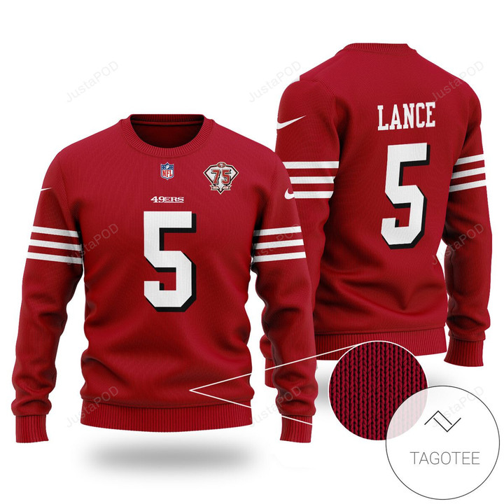 NFL Lance No 5 San Francisco 49ers Ugly Christmas Sweater
