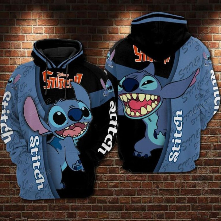 Disney Lilo And Stitch Vi 3D Hoodie Zip Hoodie, 3D All Over Print Hoodie Zip Hoodie