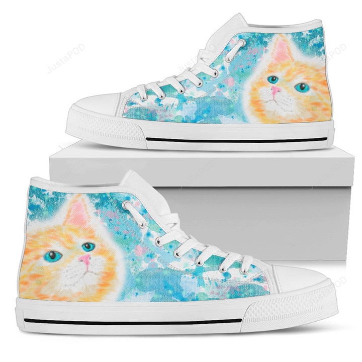 Cat Mother's Day Gifts High Top Shoes