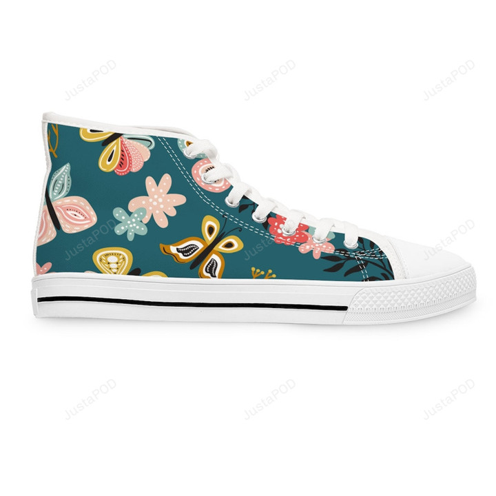 Butterfly Gardens High Top Shoes