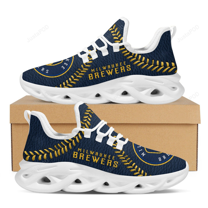 Milwaukee Brewers MLB Max Soul Shoes
