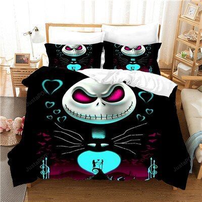 The Nightmare Before Christmas-Bedding-Set (Duvet Cover & Pillow Cases)