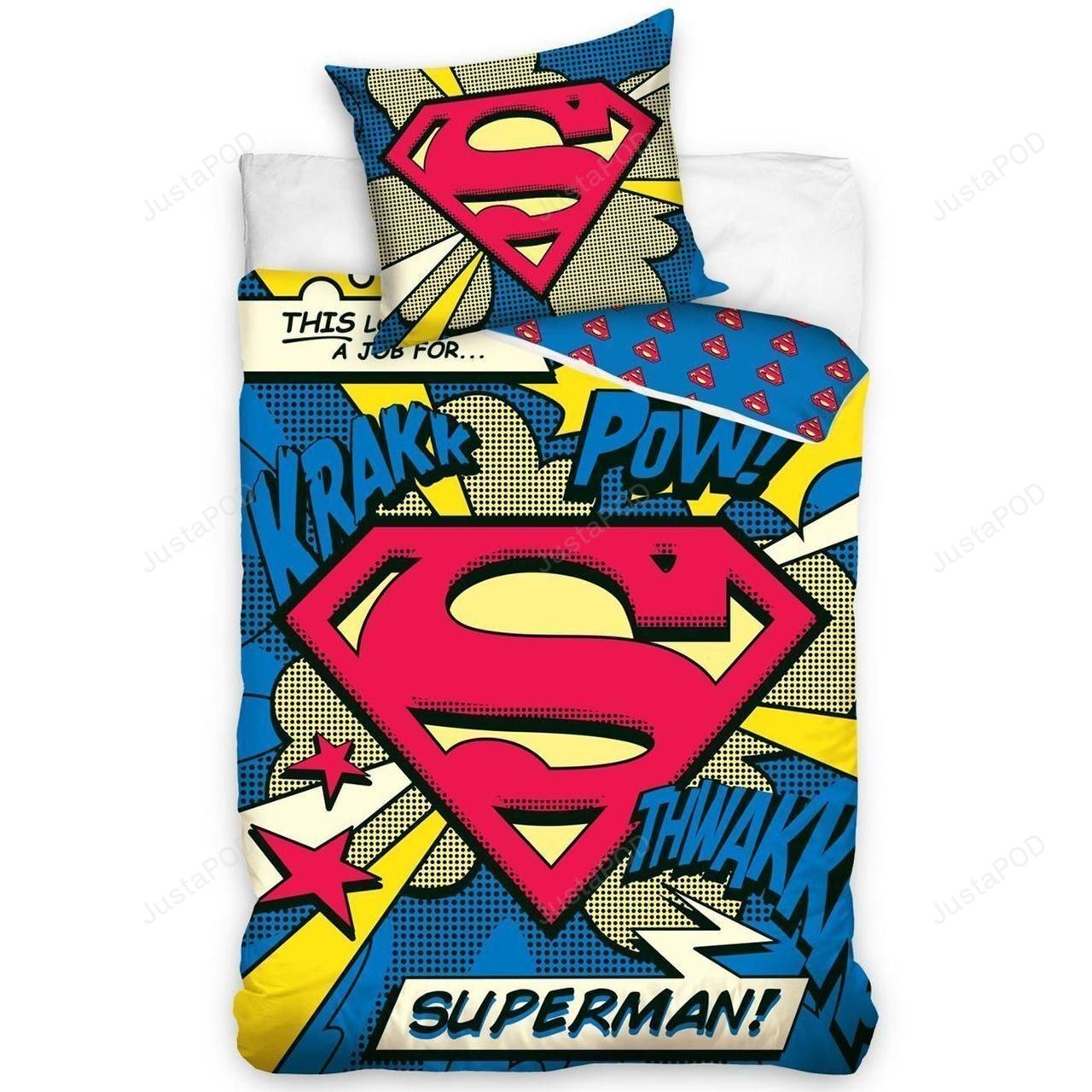 Superman Pow Duvet- Superman Bedding