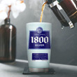 1800 Silver Tequila Alcoholic Drinks Label 20oz Stainless Steel Tumbler