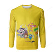 Foster's Home For Imaginary Friends Yellow Background 3d Full Over Print Hoodie Zip Hoodie Sweater Tshirt