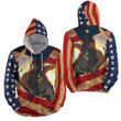 Fallout With The American Flag 3d Full Over Print Hoodie Zip Hoodie Sweater Tshirt