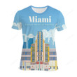 Miami United States Of America 3d Full Over Print Hoodie Zip Hoodie Sweater Tshirt