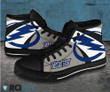 Tampa Bay Lightning Canvas High Top Shoes