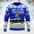 Eye Of The Tiger Ugly Christmas Sweater, All Over Print Sweatshirt