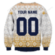 Personalized Custom Name And Number Team Schweiden Adlers Ugly Christmas Sweater, All Over Print Sweatshirt