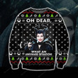 Funny Maleficent 3d Print Ugly Sweater