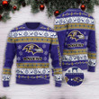 Baltimore Ravens Ugly Christmas Sweater, All Over Print Sweatshirt