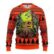 Nhl Philadelphia Flyers Grinch Ugly Christmas Sweater, All Over Print...