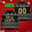 New Orleans Saints Go Saints Ugly Christmas Sweater