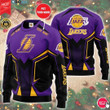 Personalized Custom Name Los Angeles Lakers 3D Print Ugly Sweater